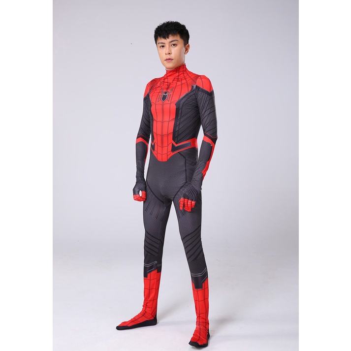 Spiderman Kostum Schwarz