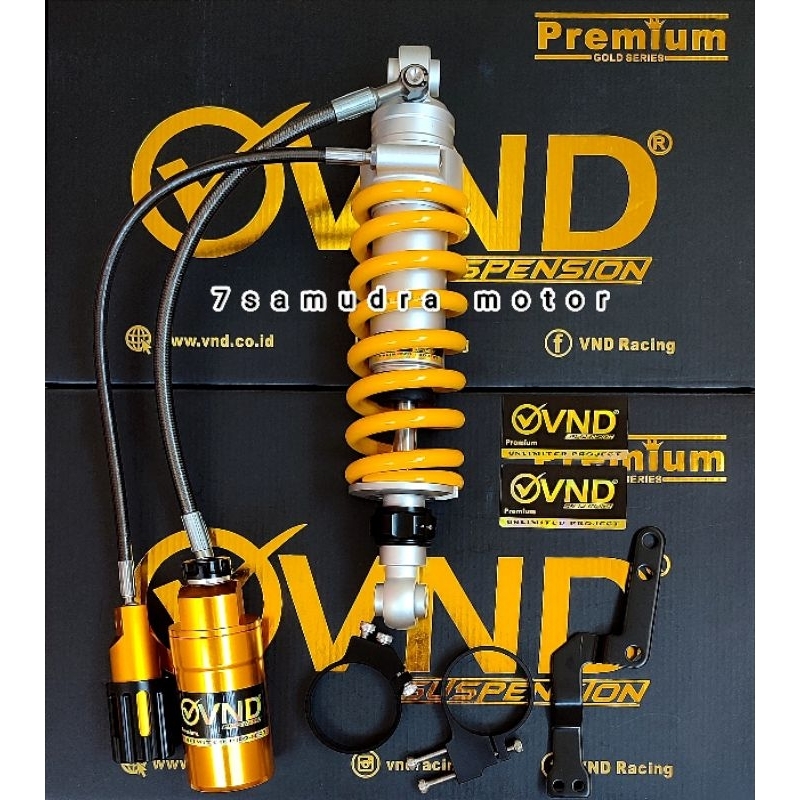 Jual monoshock vnd premium 305/265mm 3 click ninja rr,ninja r | Shopee ...