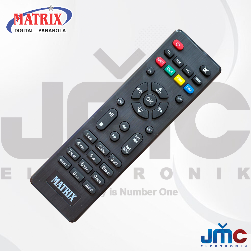 Jual REMOTE REMOT STB RECIEVER DVB-T2 MATRIX APPLE HD MERAH | Shopee ...