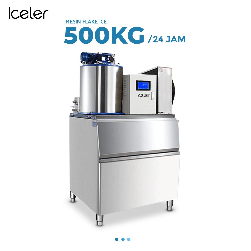 Jual Iceler Mesin Es Flake Commercial Flake Ice Maker Seafood ...