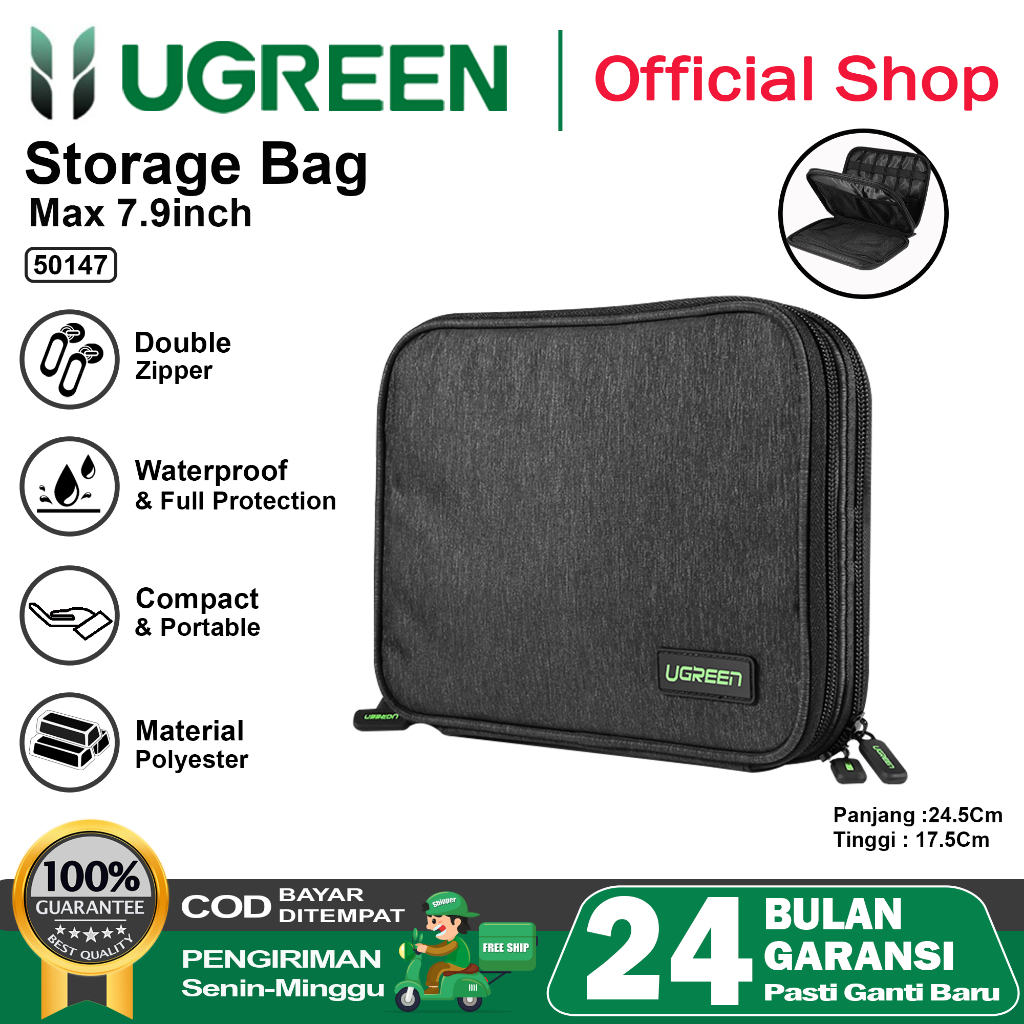 Jual Ugreen Tas Hardisk Eksternal Hdd Storage Bag Eva Pouch