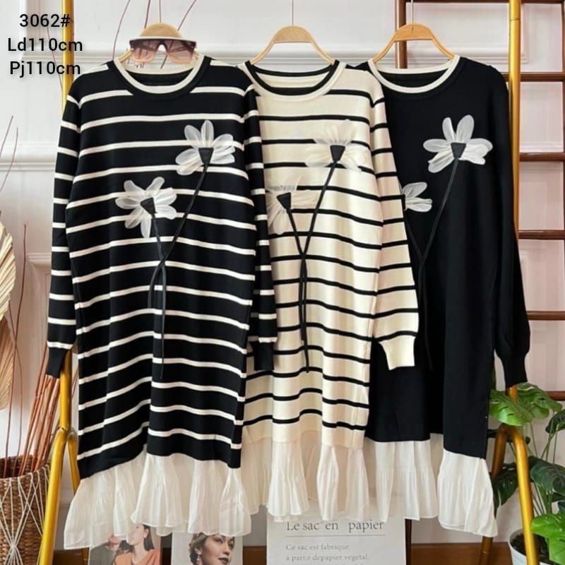 Jual Dress Rajut Import Midi Dress Rajut Dress Knit Import | Shopee  Indonesia