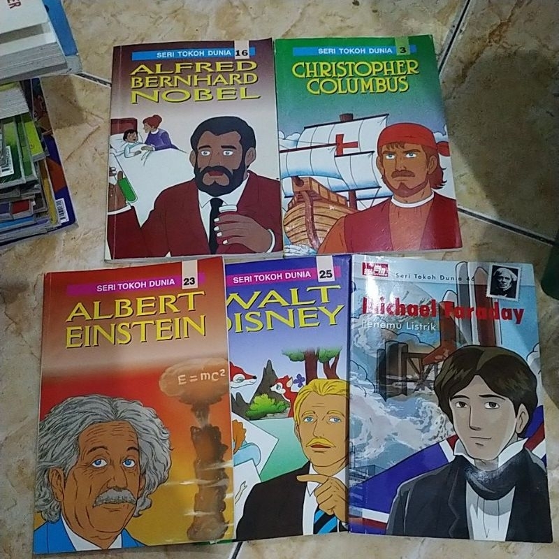 Jual buku komik tokoh dunia original | Shopee Indonesia