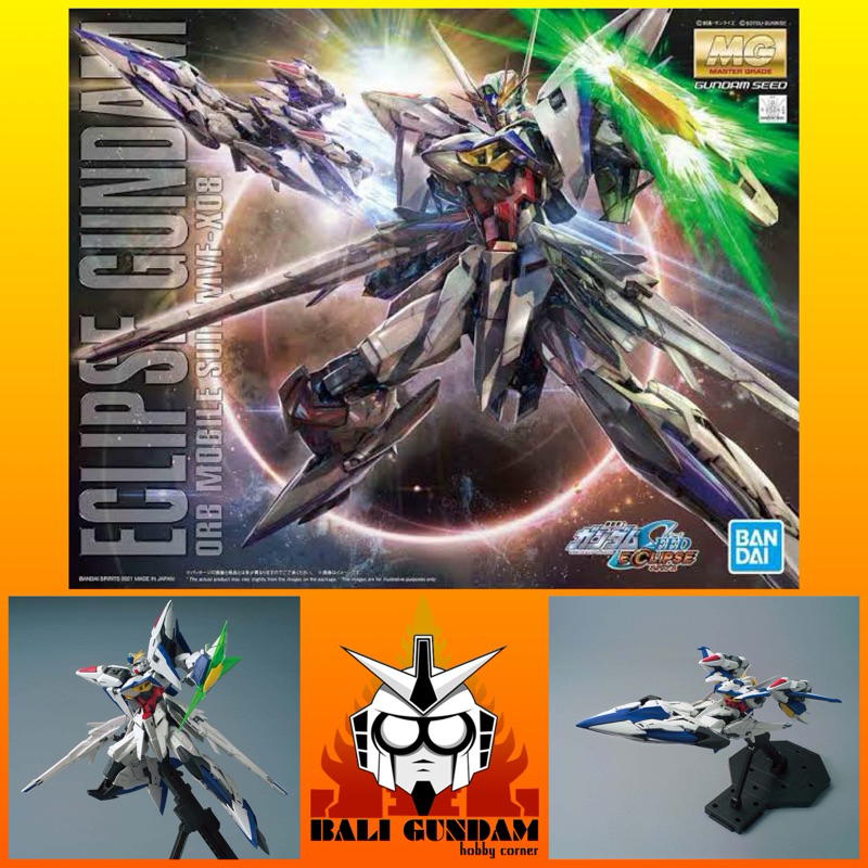 Jual MG 1/100 MVF-X08 ECLIPSE GUNDAM Bali Gundam Hobby Corner Bandai ...