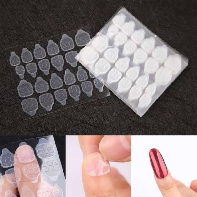 Jual Lem Gel tape pres on nail lem stiker kuku lem sticker kuku/ kuku ...