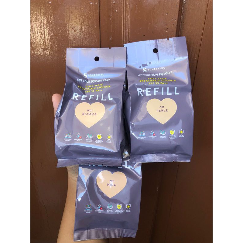 Jual SOMETHINC (REFILL) Copy Paste Breathable Mesh Cushion SPF 33 PA++ ...