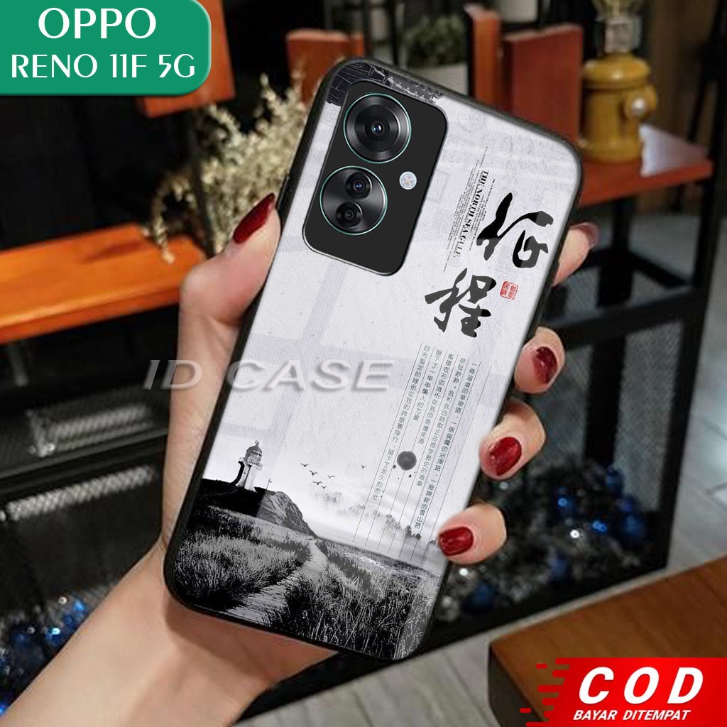 Jual Softcase Glass Kaca Kilau For Oppo Reno F G Terbaru Case Hp