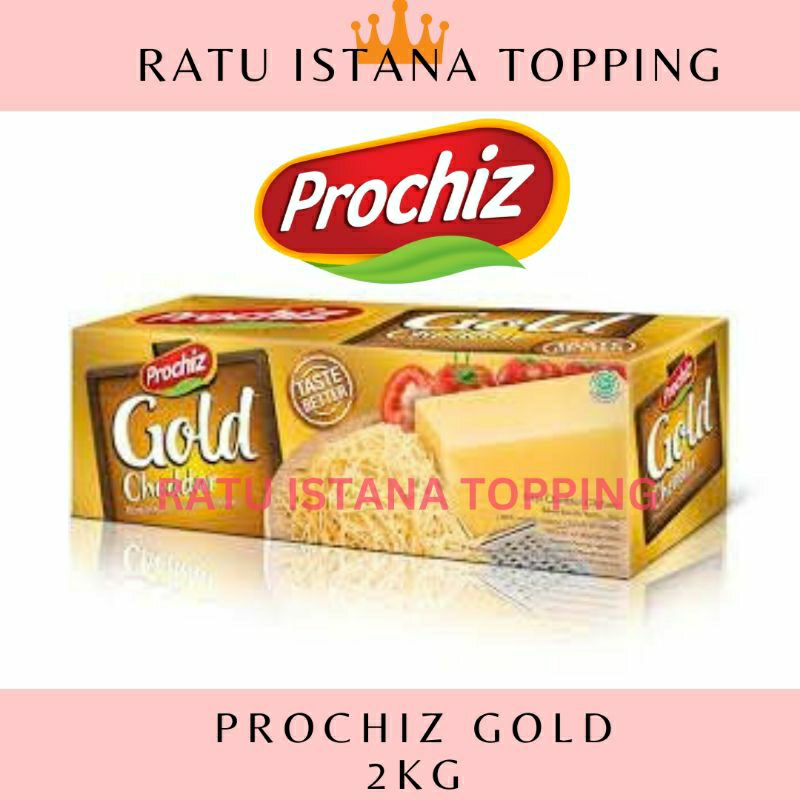 Jual Prochiz Gold Cheddar 2 Kg Keju Prochiz Cheddar Gold Keju Roti Bakar Keju Pisang Crispy Keju 6779