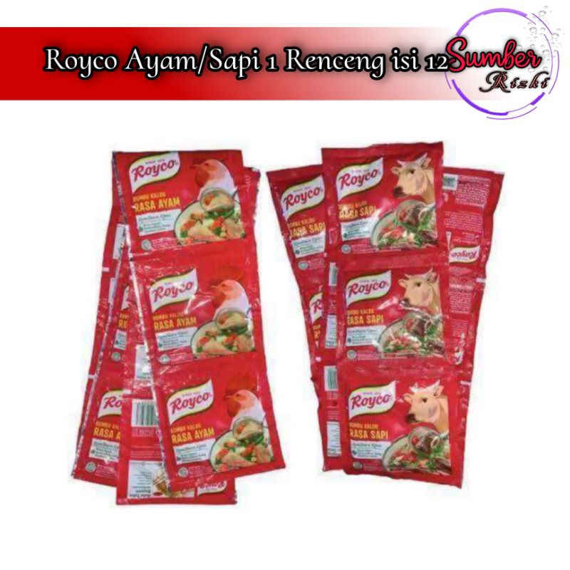 Jual Royco Ayam / Sapi 1 Renceng isi 12 | Shopee Indonesia