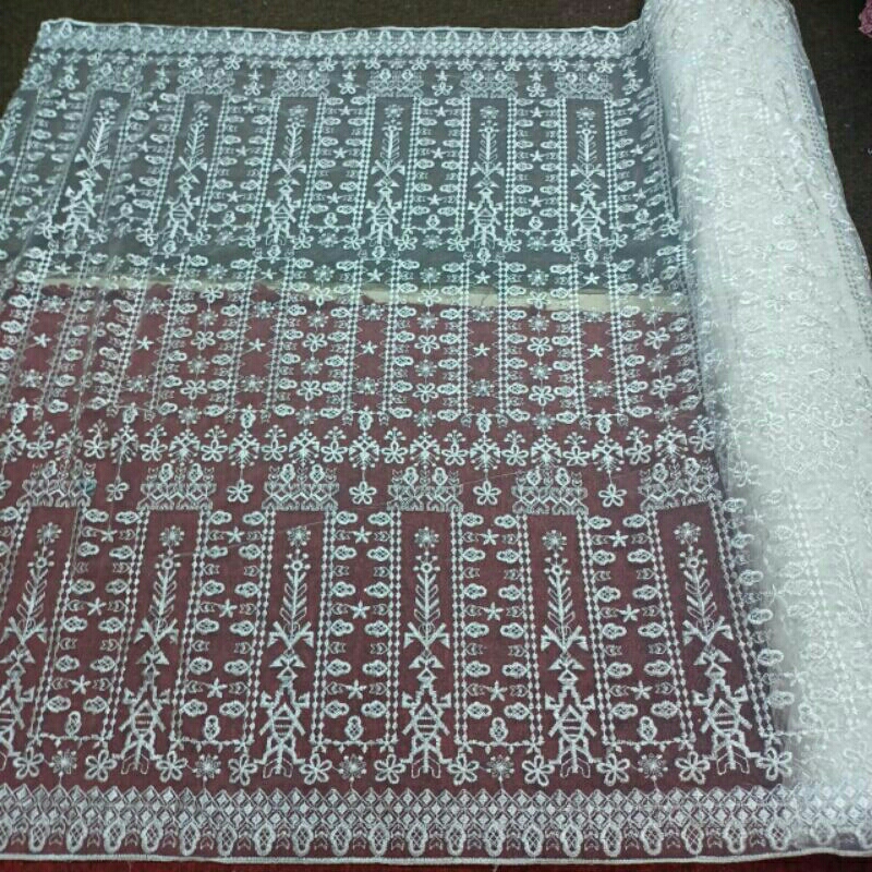 Jual Kain Tille sapto etnik/sapto full//sapto seragam | Shopee Indonesia