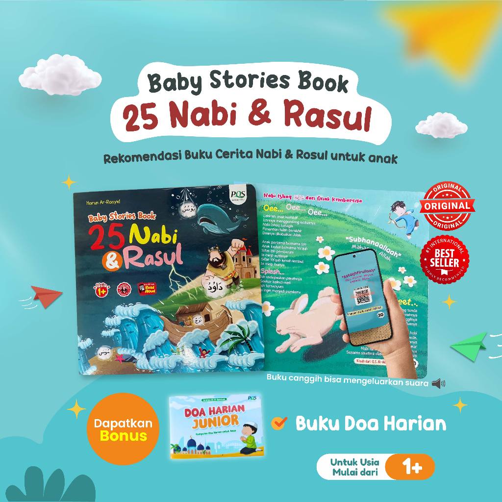 Jual Buku Kisah Nabi Dan Rosul Cerita Anak FULL COLOUR | Buku Cerita ...