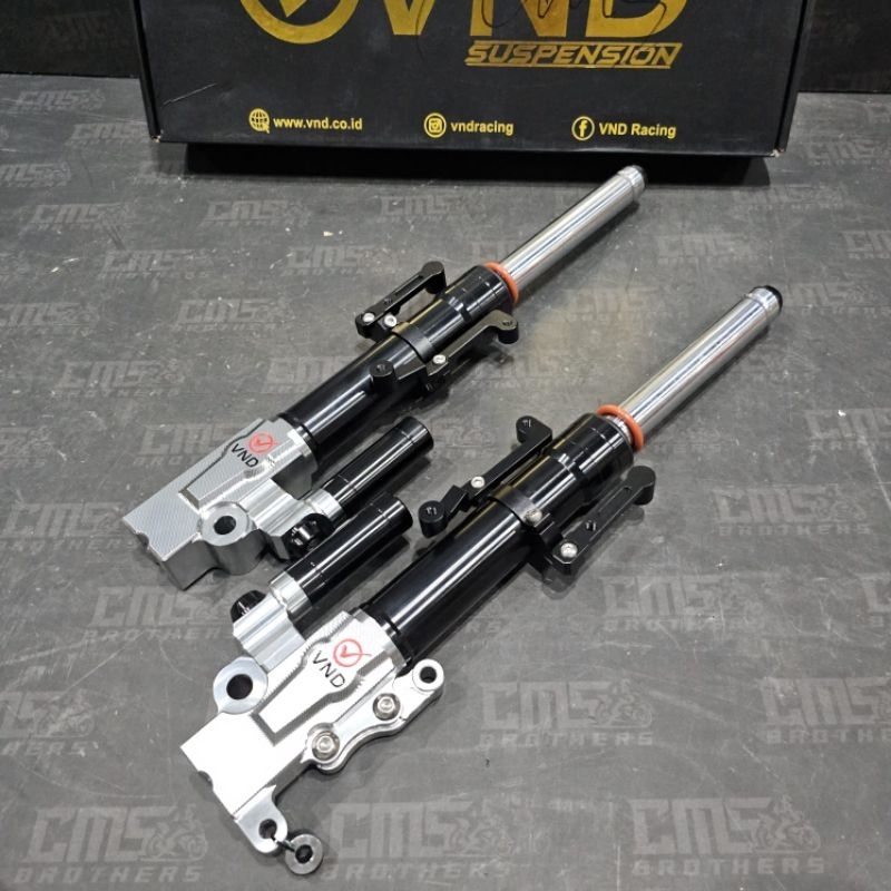 Jual Shockbreaker Shock Depan VND AK111 B1 Vario 160 CBS Black As ...