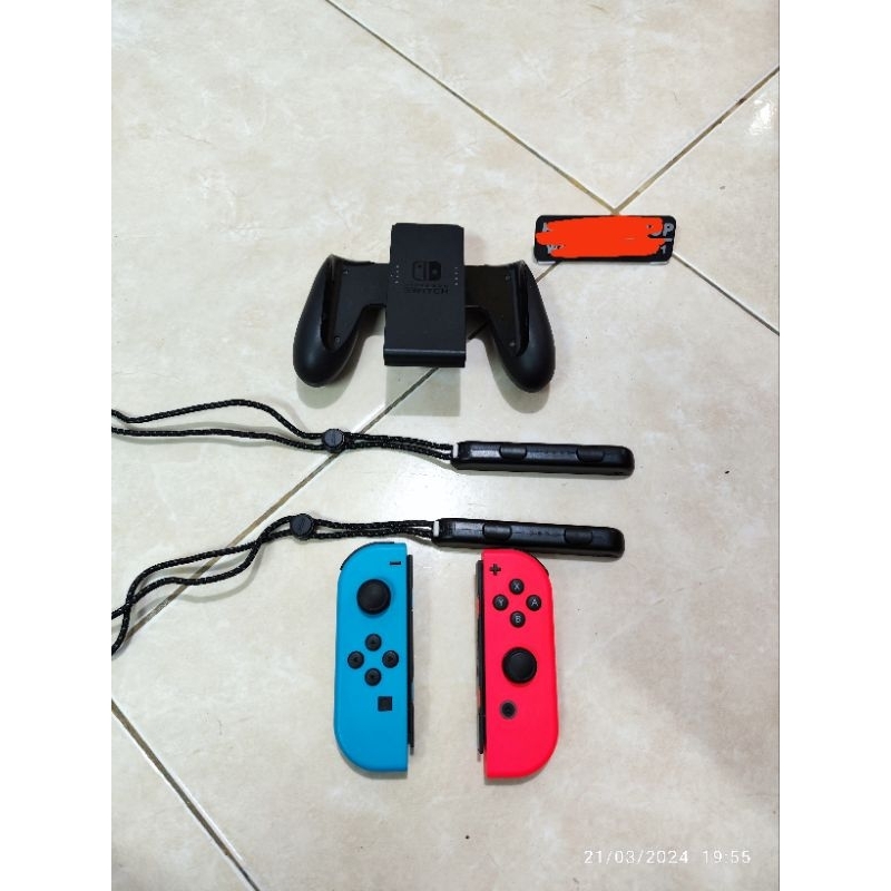 Jual Joycon Ori Nintendo Switch OLED / V1 / V2 warna Neon | Shopee ...