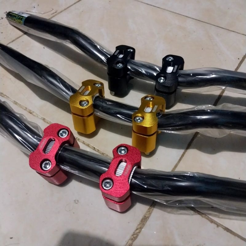 Jual Stang rzr tebal stir rzr hitam tebal custom roadrace fu vixion rx ...