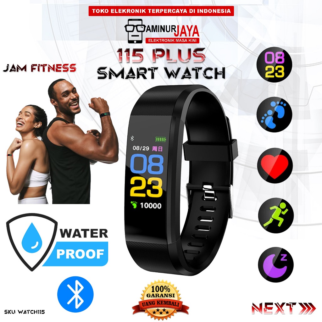 Smart Bracelet Fitness Tracker Wearfit F8 Smart Watch Jual