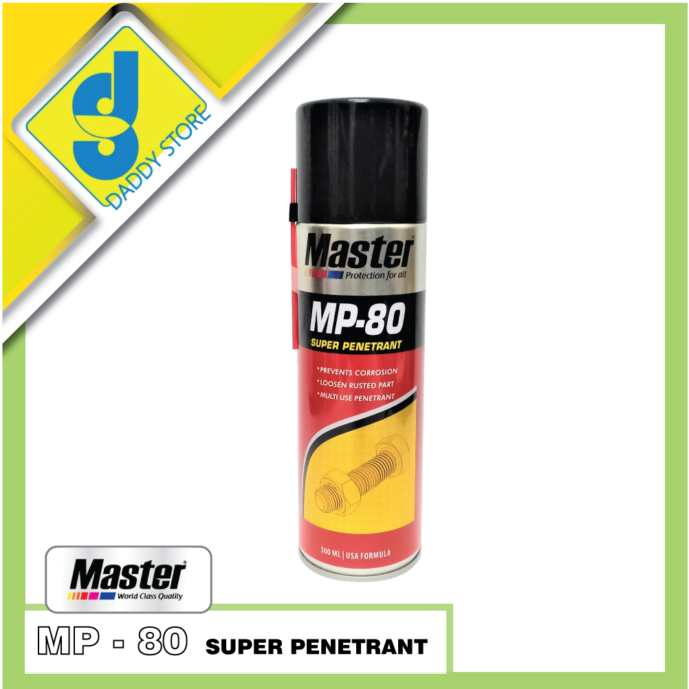 Jual Master MP80 Super Penetrant Anti Karat Anti Rust | Shopee Indonesia