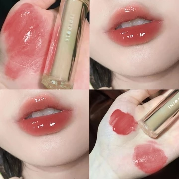 Ready CAPPUVINI Lip Gloss Iced Tea Jelly Tint Lipstik Glossy Water Mirror Lip Glaze Korean
