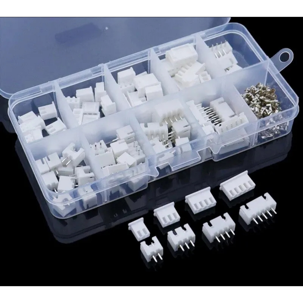 Jual 230 PCS Kotak 2P 3P 4P 5P XH 2.54mm Pitch Blok Terminal Konektor ...