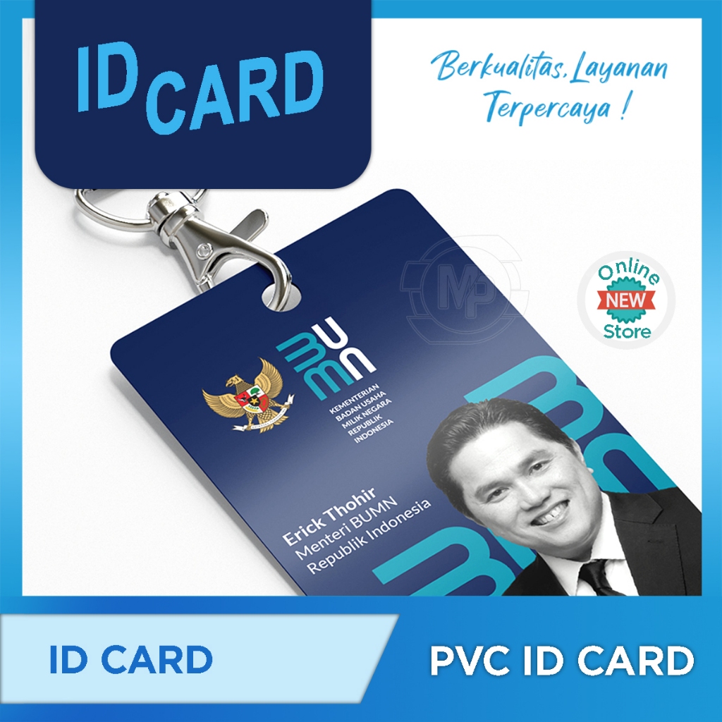 Jual Cetak Id Card Pvc Premium Kartu Member Cetak Kartu Anggota