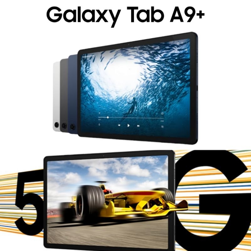 Jual Samsung Galaxy Tab A9 Plus 5G 8/128 Garansi Resmi Tablet 128GB LTE