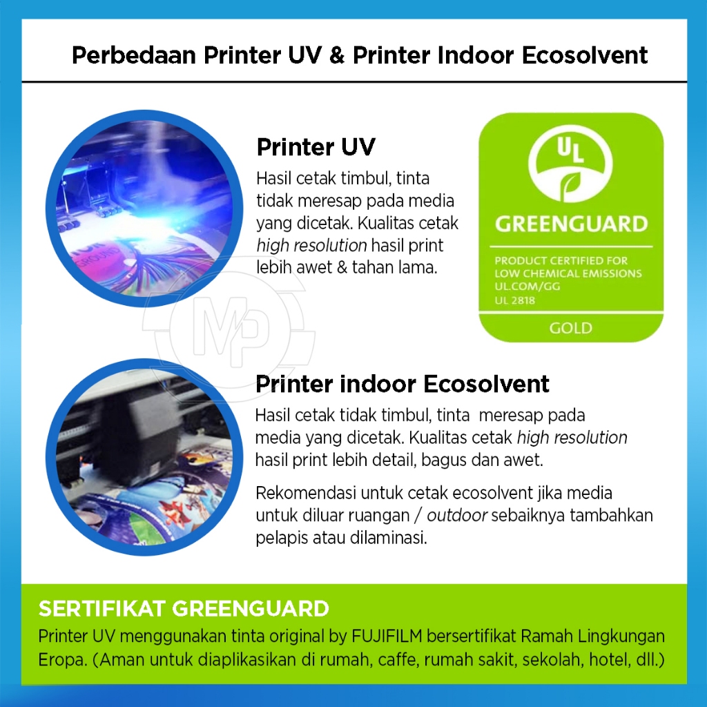 Jual Print Stand Banner Tripod Cetak Stiker | Sticker Impraboard UV ...