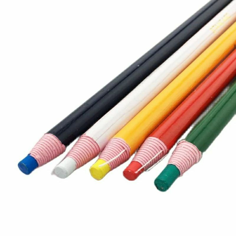 Jual ( ISI 2PCS RANDOM ) Pensil Kapur Warna Standard Marker Kain ...