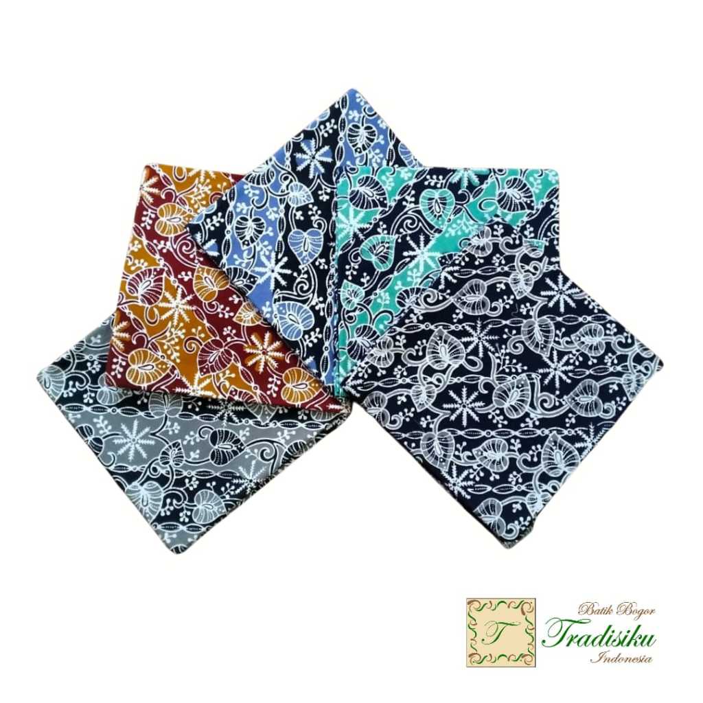 Jual BATIK TRADISIKU Kain Batik Bogor Daun Talas Kecil | Shopee Indonesia