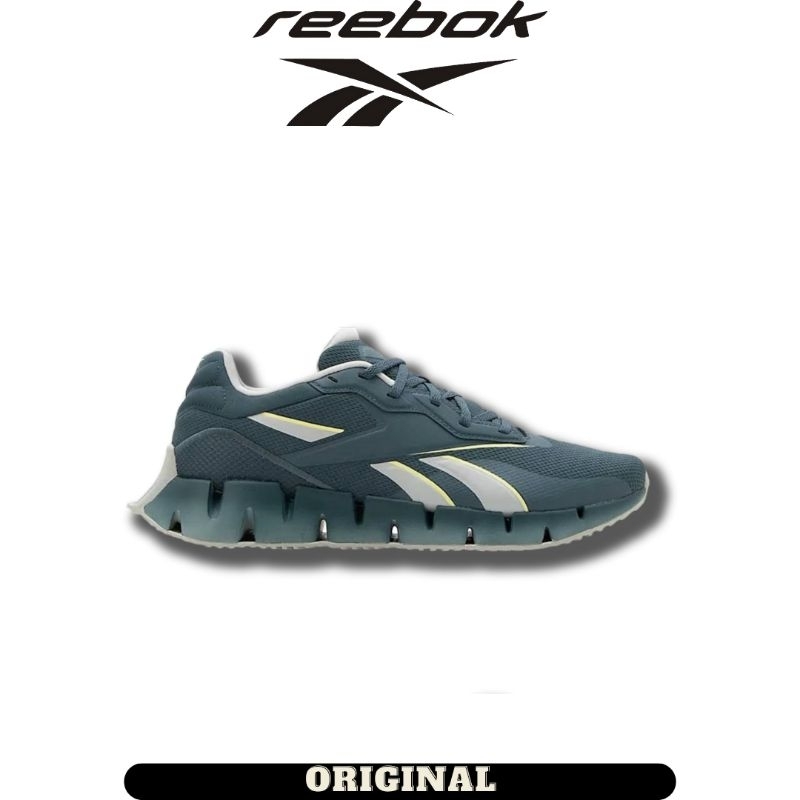 Jual Sepatu Reebok Zig Dynamica Blue Men's ( 100033867 ) Original ...