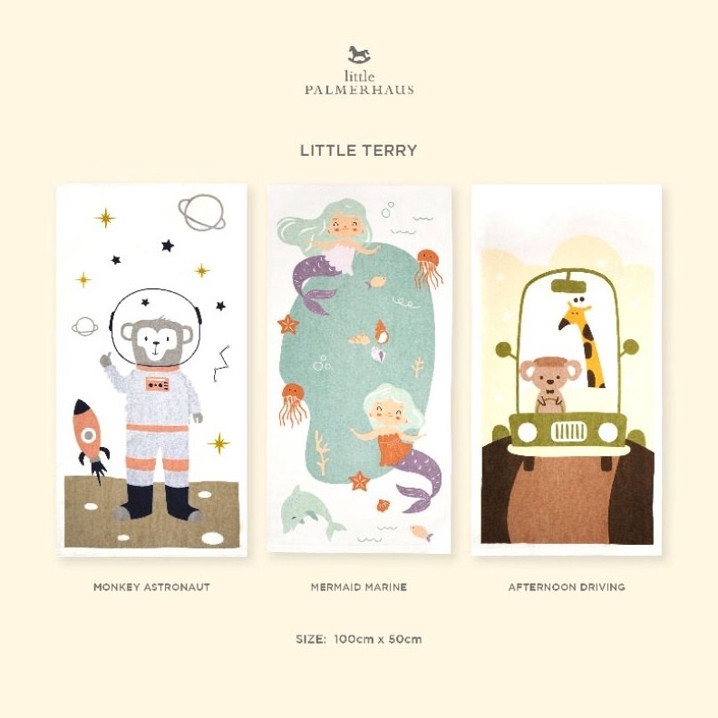 Jual SHOPEE MALL Little Palmerhaus Little Terry Towel 8 Handuk bayi ...