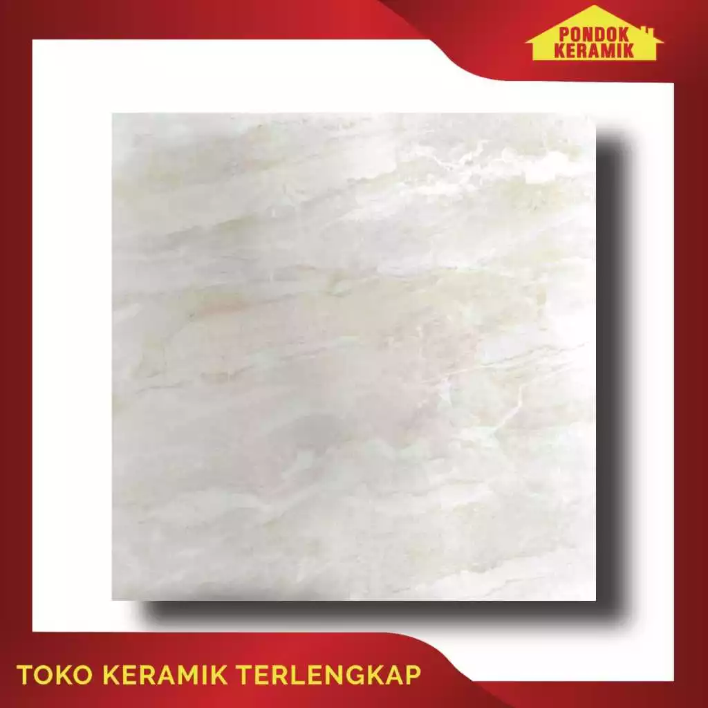 Keramik Lantai Massimo 60x60 Kenya L Cream Motif Marble Marmer