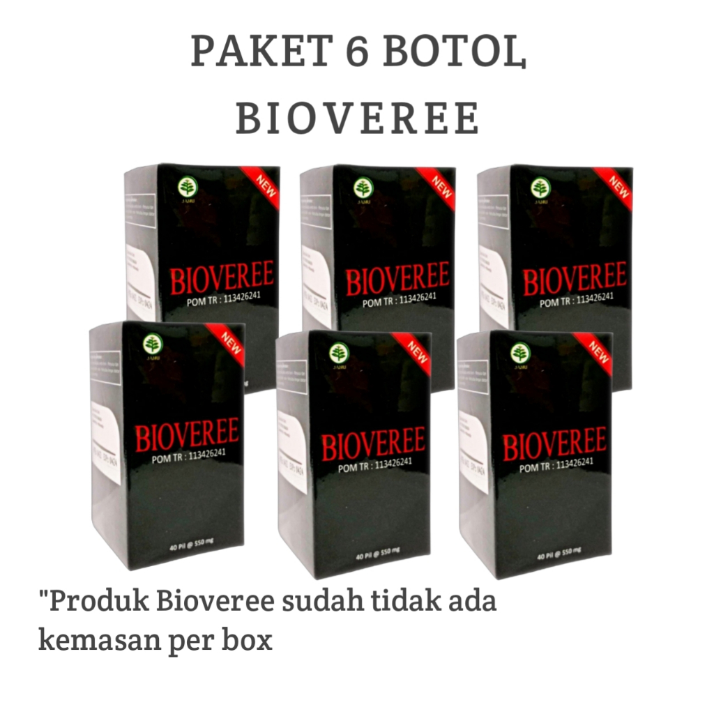 Jual Bioveree Paket 6 Botol | Membantu Mengatasi Masalah Saraf ...