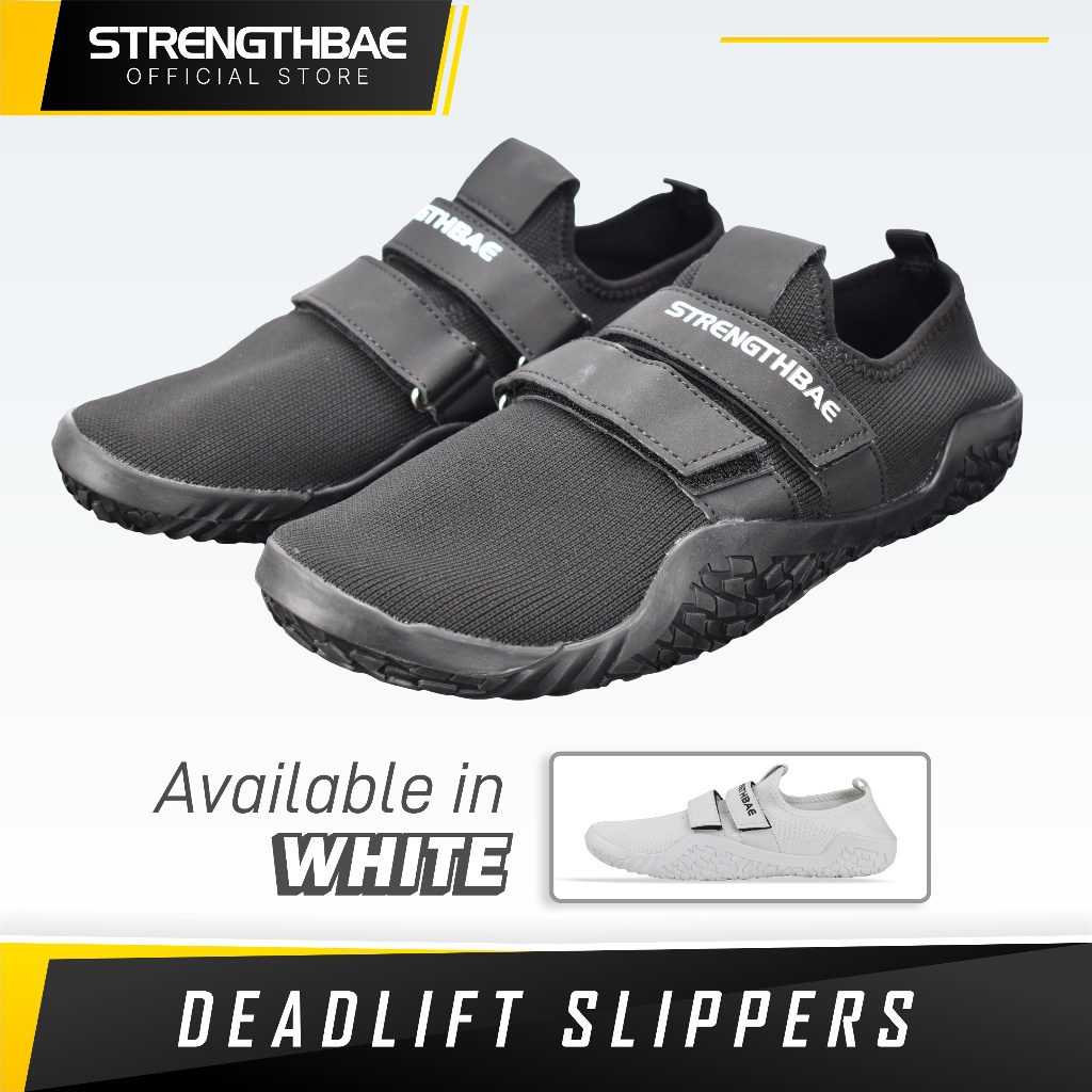 Jual Deadlift Slippers STRENGTHBAE Sepatu Sumo Deadlift Squat Shoes Barefoot Lifting and Gym Shoes Untuk SBD Squat Bench Press dan Deadlift Shopee Indonesia