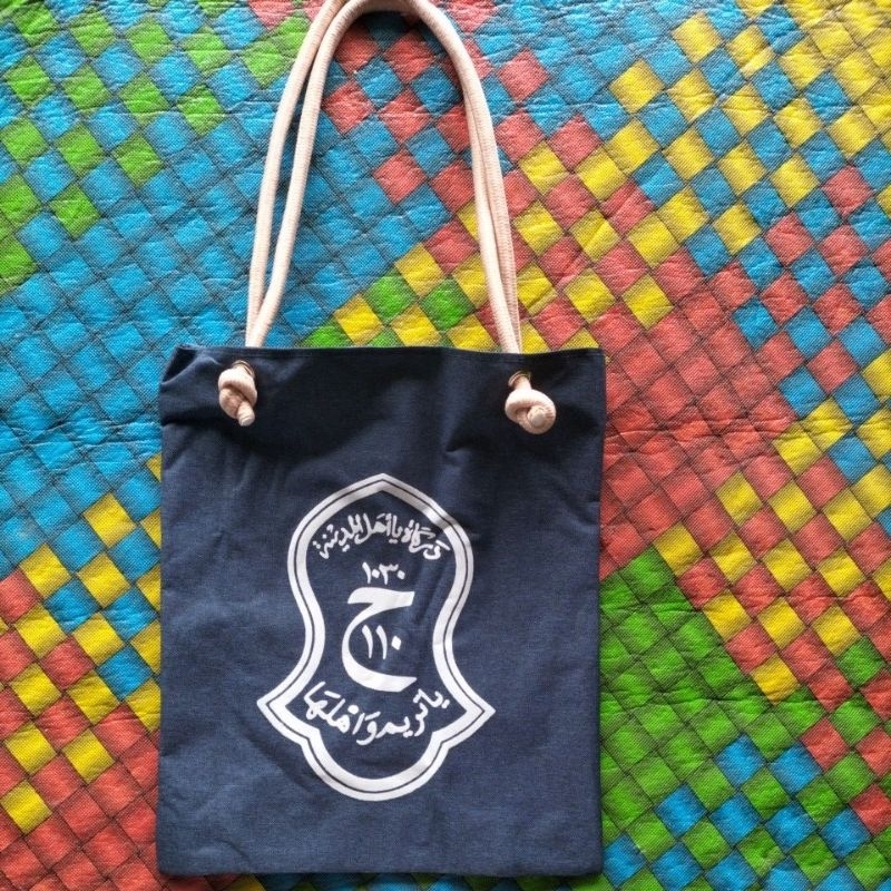 Jual Tote Bag Terompah/Tas Terompah/Tas Ya Tarim/Tote Bag Wanita/Tote ...