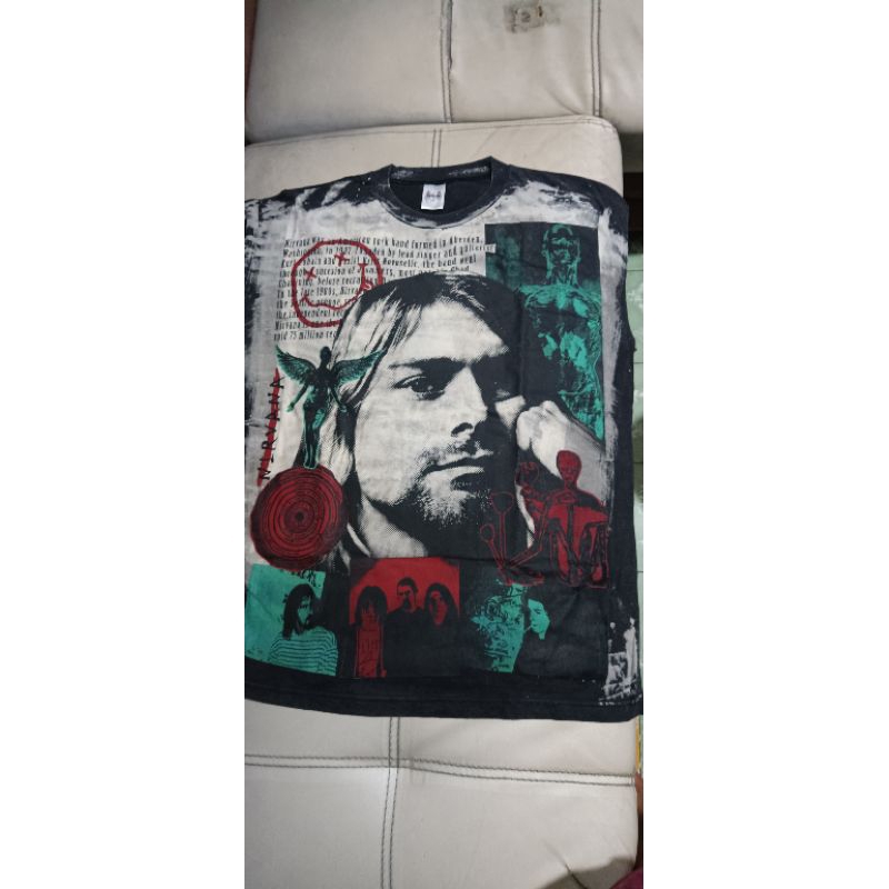 Jual Bootleg Nirvana Kurt Cobain Mosquitohead | Shopee Indonesia