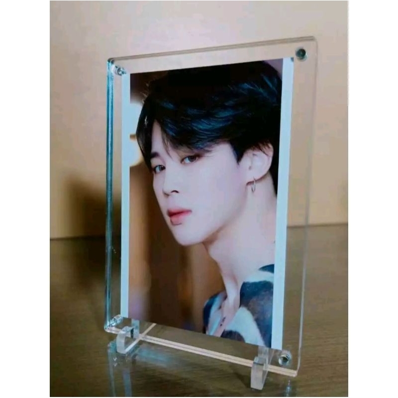 Jual Ready Frame Photocard Acrylic Magnetbingkai Foto 2r Stand