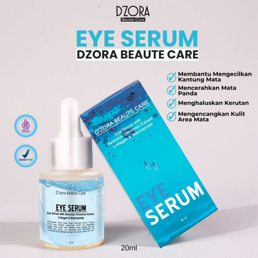 Jual D Zora Beaute Care Eye Serum With Aesculus Chinensis Extract