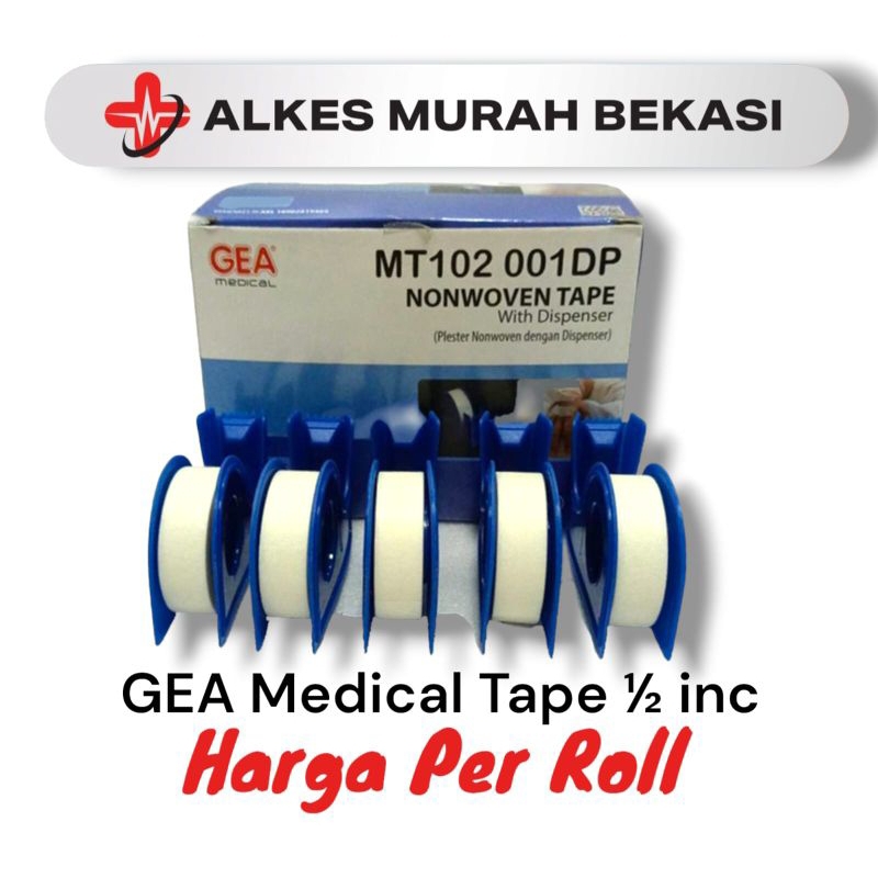 Jual GEA Medical Tape w/Dispenser 