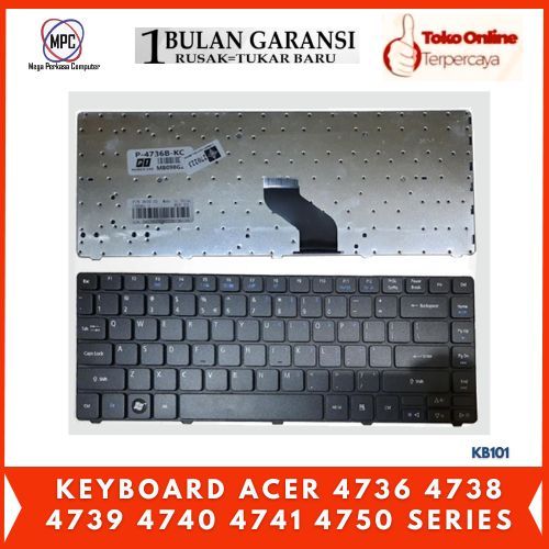 Jual Keyboard Laptop Acer Aspire 4736 4738 4740 4741 4750 4240 5942 ...