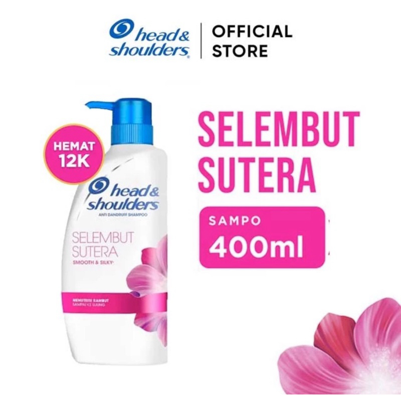 Jual Head & Shoulders Sampo Anti dandruff shampoo selembut sutra Smooth ...