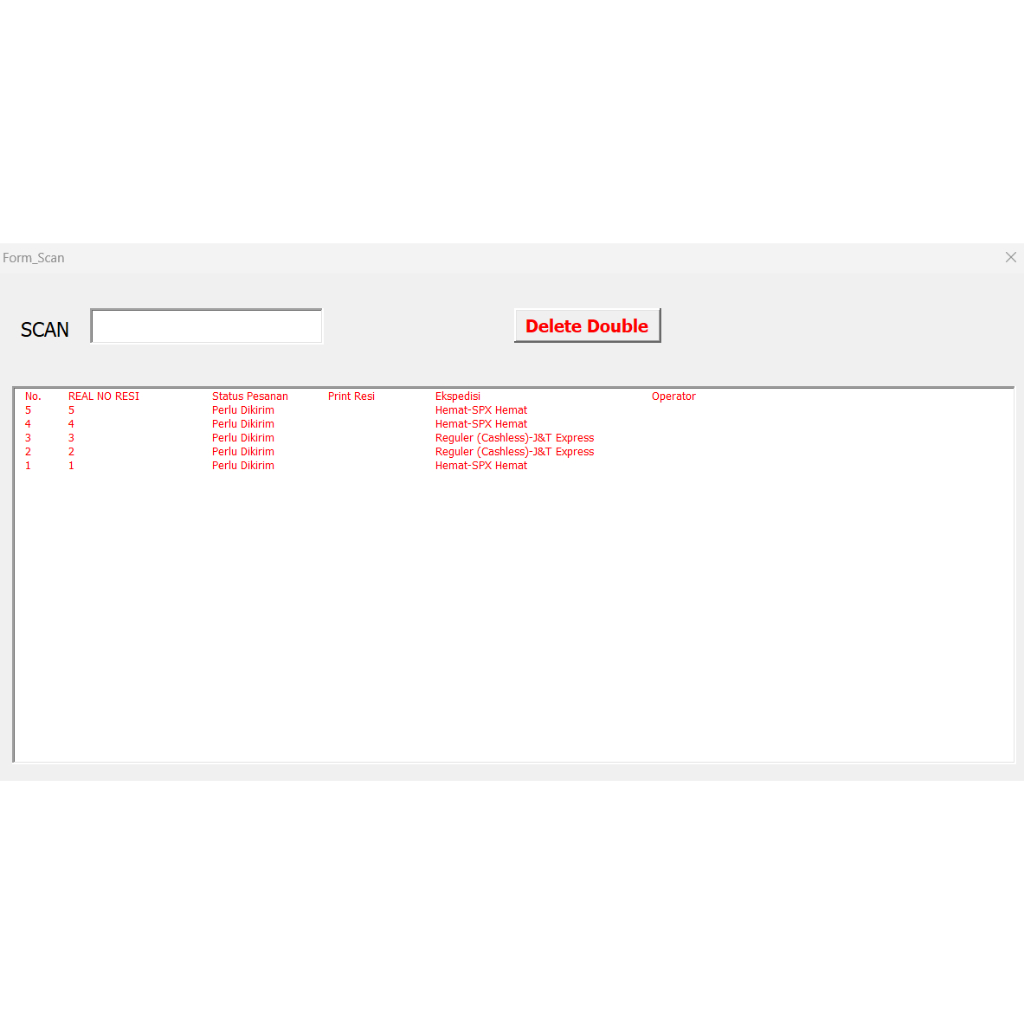 Jual Jasa Pembuatan Template Scan Resi Shopee Shopee Indonesia 