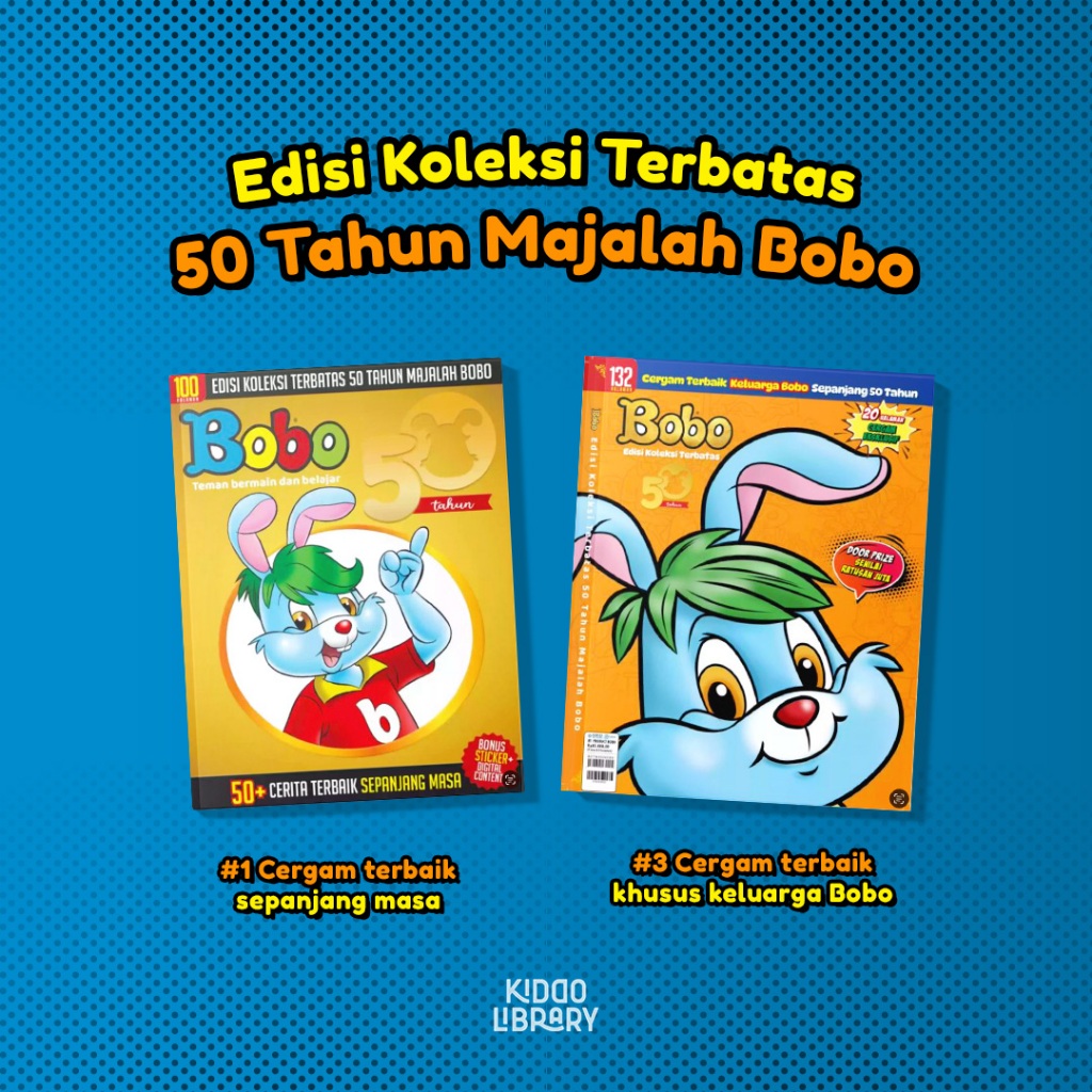 Jual [Gramedia] Majalah Bobo Edisi Koleksi Terbatas 50 Tahun/ Edisi ...