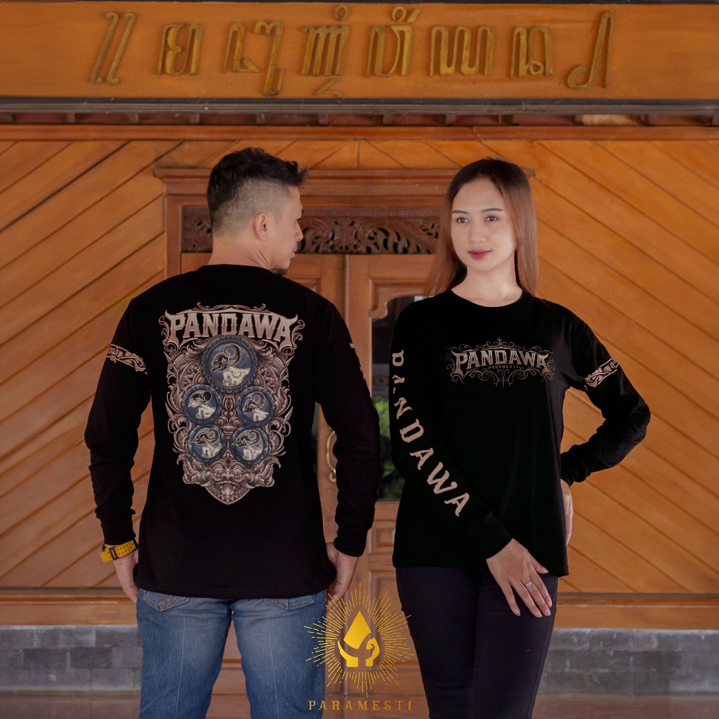 Jual Paramesti Tshirts Kaos Jawa Pandawa Budaya Wayang Pria Distro