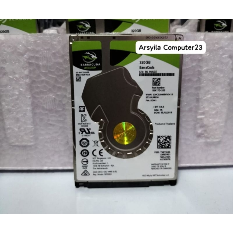 Jual hardisk internal 320 gb random slim hdd 2 5 inch for laptop