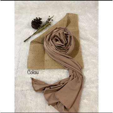 Hijab Instan Jersey Oval Inner Tutup Leher Hijab Pashmina Instan Jersey Oval Plus Inner