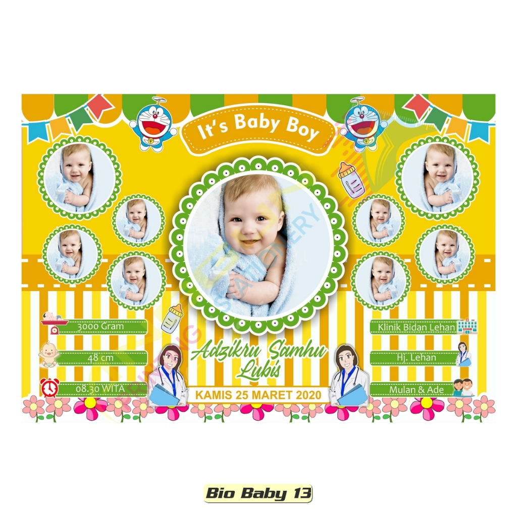 Jual Bio Baby / Biodata Bayi | Shopee Indonesia