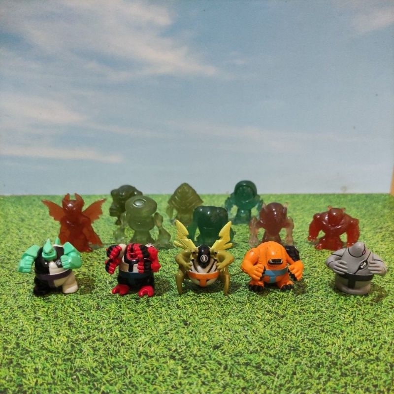 Jual Ben 10 mini Sumo Slammers Original CN Bandai | Shopee Indonesia