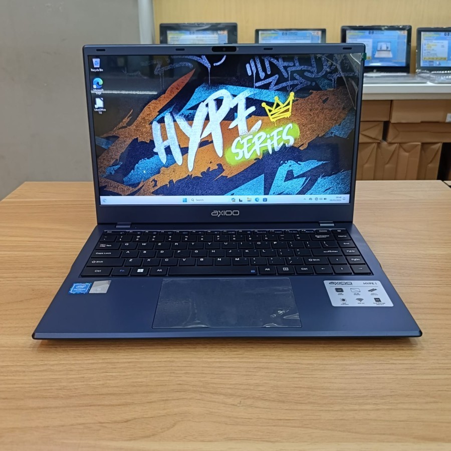 Jual Laptop Axioo Hype Intel I G Gb Gb Ssd Fhd Ips