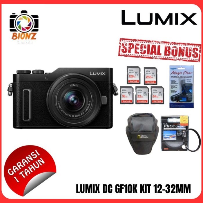 Jual PANASONIC LUMIX DC-GF10 KIT 12-32MM / LUMIX GF10K KIT 12-32MM