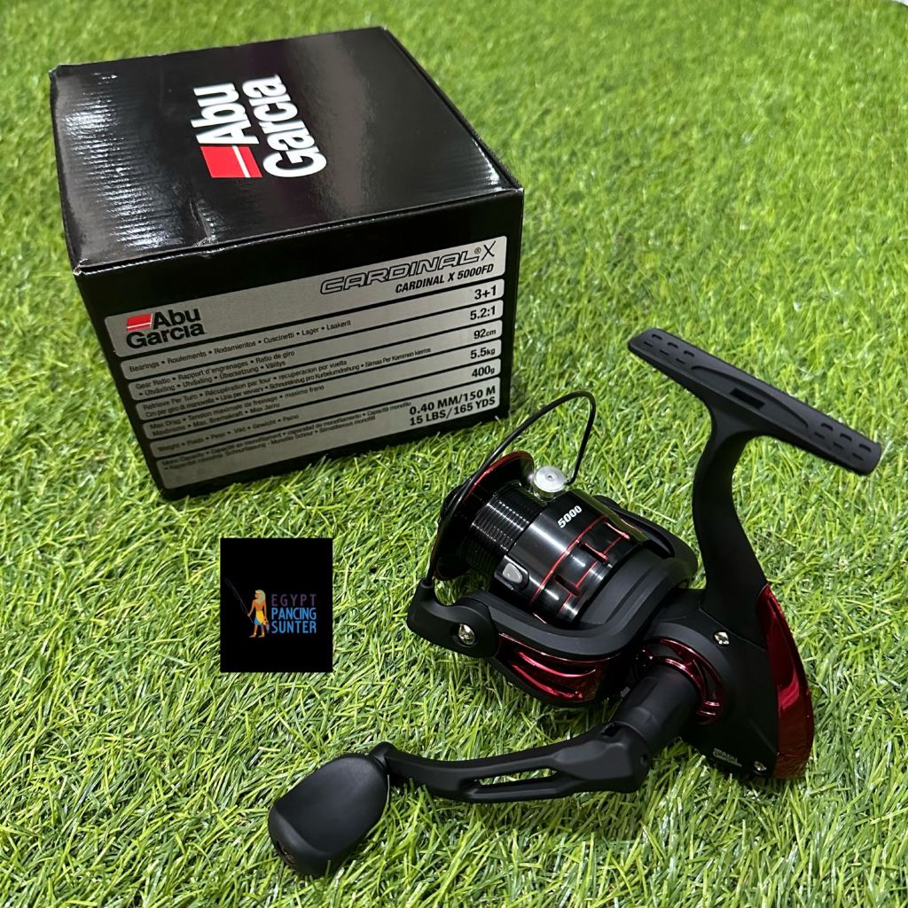 Moulinet Spinning Abu Garcia Cardinal X - 1000FD à 5000FD - Neuf Ratio 5.2:1