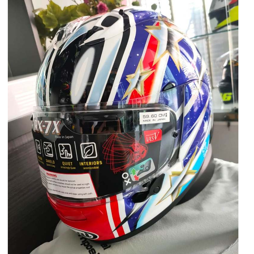 新品 Arai×56design RX-7X わたり ナカノ 99赤 M Nakano